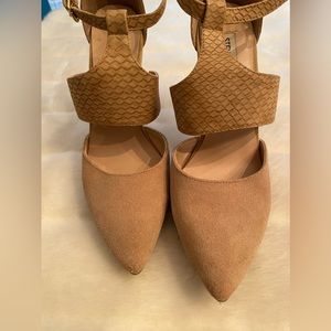 Steve Madden Leather & Suede Heels